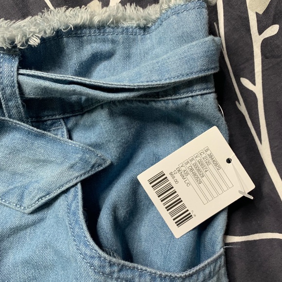 NWT UO Jean Tie Skirt - Picture 2 of 5